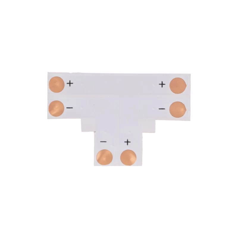 Коннектор T-образный для светодиодной ленты SMD 10мм REXANT