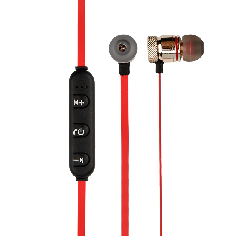 Bluetooth-наушники Sports с микрофоном плоский шнур