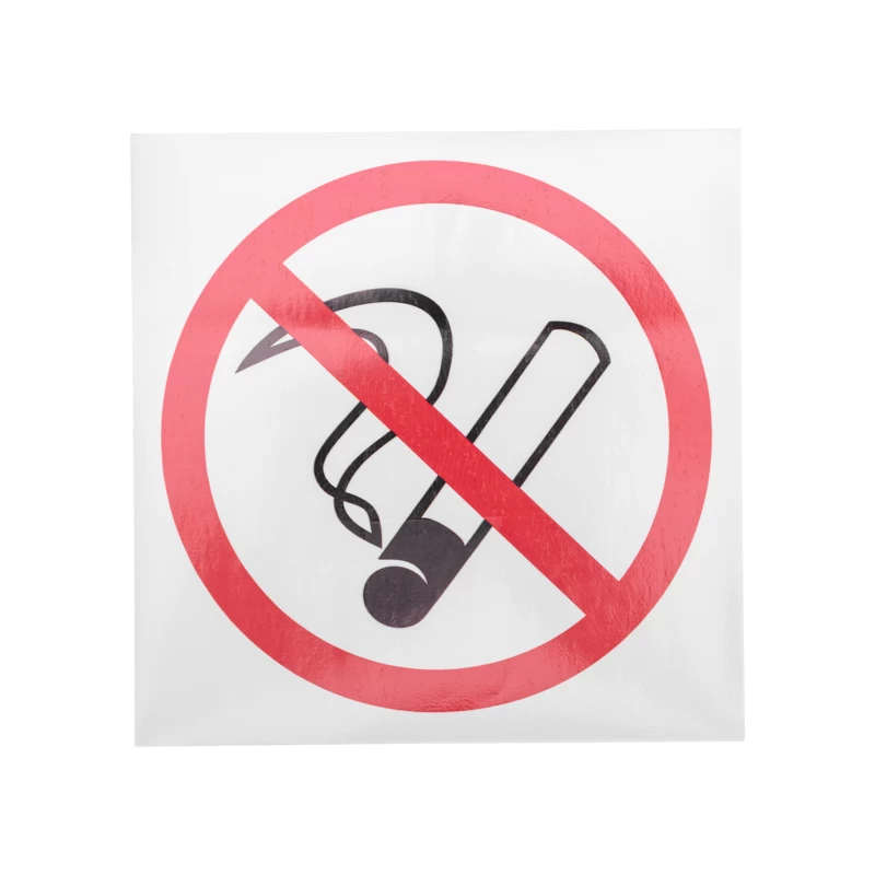 Наклейка информационный знак "Курить запрещено" 200х200 Rexant