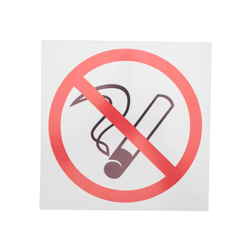 Табличка ПВХ  информационный знак «Курить запрещено» 200х200мм REXANT