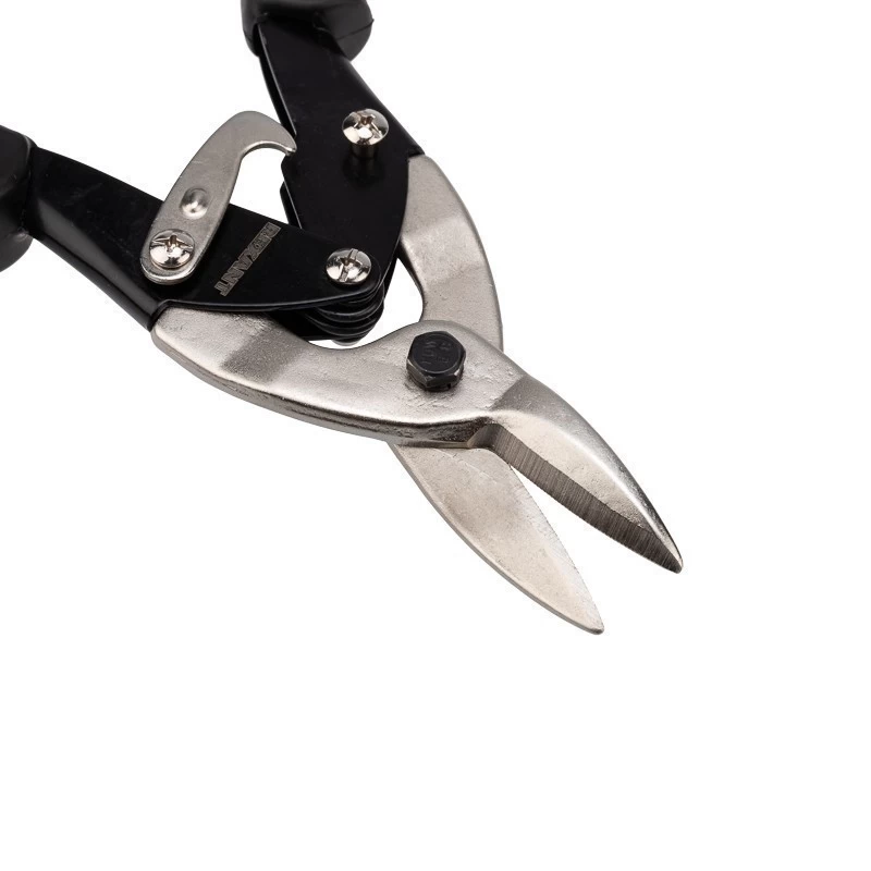 Ножницы по металлу прямые 260мм никелированные, двухкомпонентные рукоятки REXANT