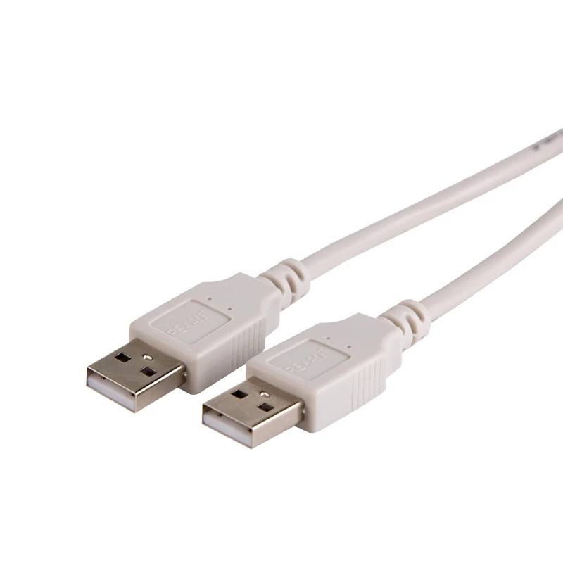 Кабель шт. USB-A – шт. USB-A, 2,4А, 1,8м, ПВХ, серый REXANT