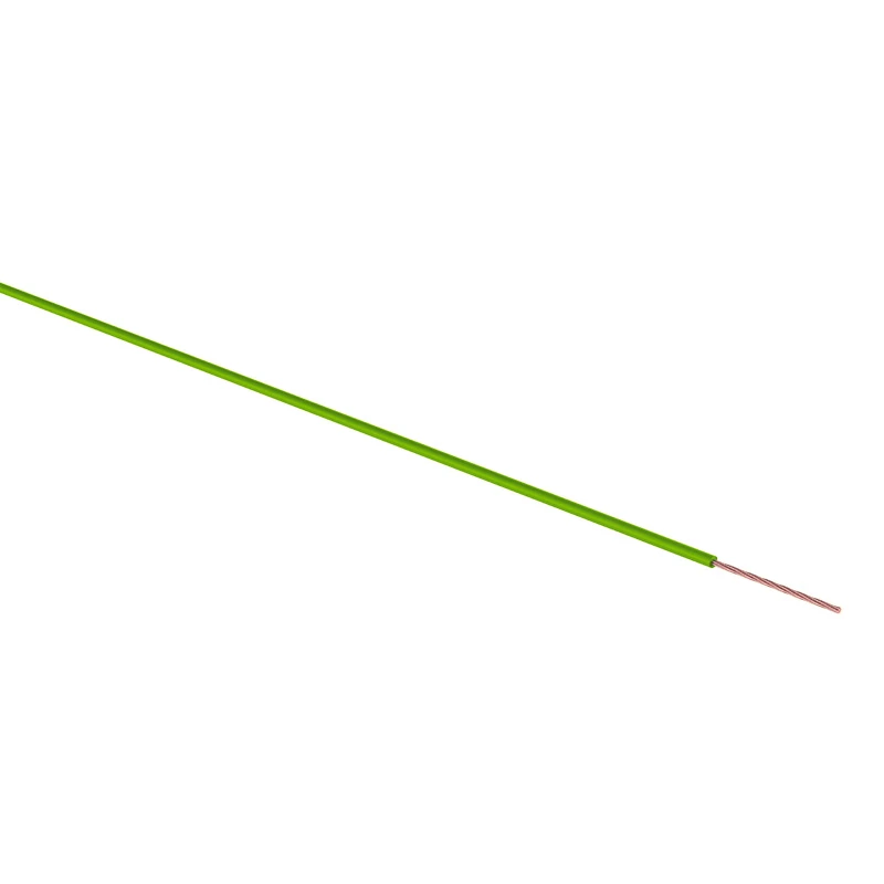 Провод ПГВА 1х1.00 мм², зеленый, бухта 100м REXANT