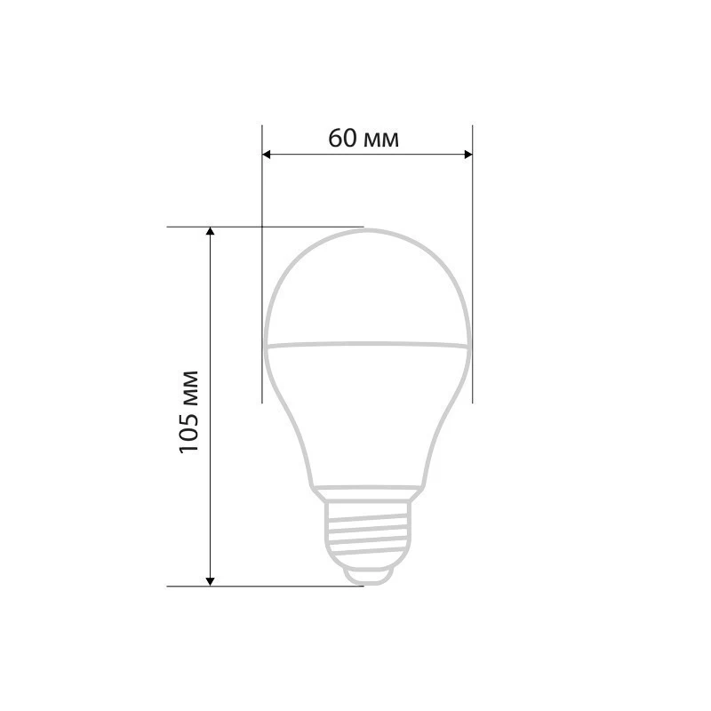 Лампа светодиодная Груша A60 11,5Вт E27 1093Лм 6500K холодный свет REXANT